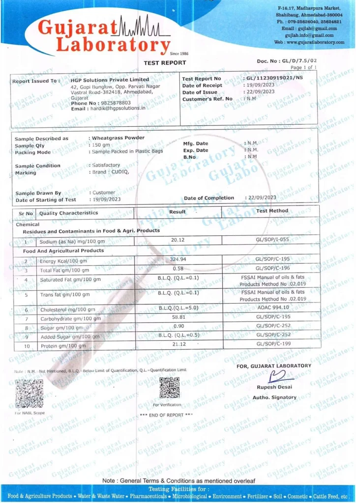 Lab-Test-Report-of-Wheatgrass-Powder