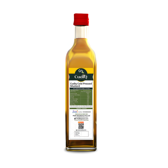 Cudiq Cold Pressed Mustard Oil