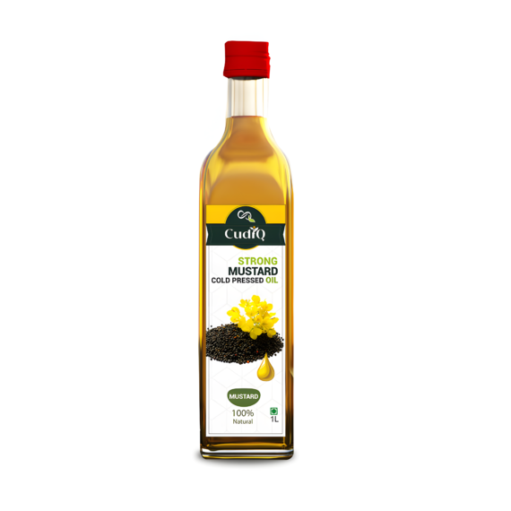 Cudiq Cold Pressed Mustard Oil